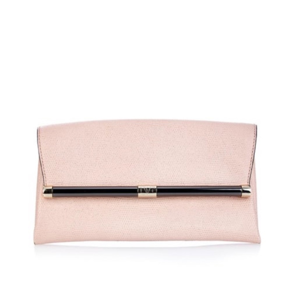 440 Pink clutch purse by Diane Von Furstenberg